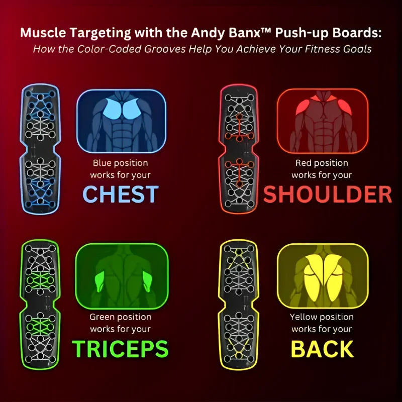 FITEQUIPZ™ FoldPro Push-Up Training Board